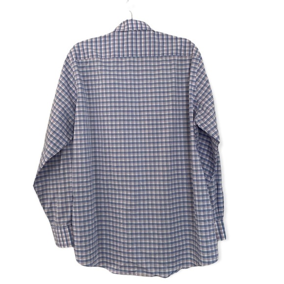 Van Heusen Flex Regular Fit Plaid Casual Button Down Shirt Mens Size XL - Picture 3 of 7